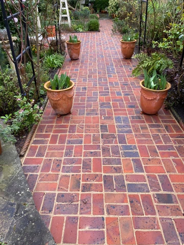 Removing dirt and stains from paving and concrete surfaces - Extra services